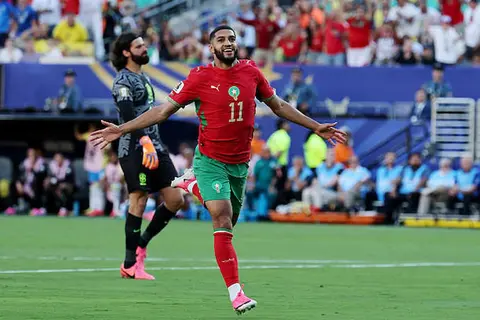 كسر هيبة البرازيل وكتب تاريخًا جديدًا.. هدف صيباري يرسخ مكانة المغرب بين الكبار